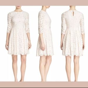 Ted Baker light pink lace ameeya dress